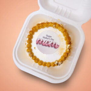 Black Current Bento Mothers day cake, Cake square