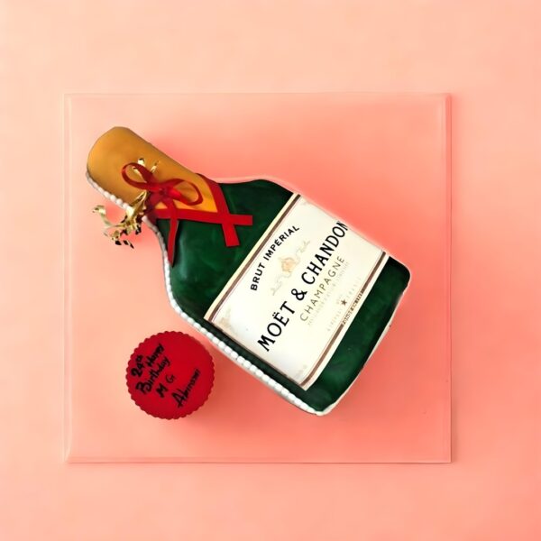 Champagne bachelorette party cake Chennai