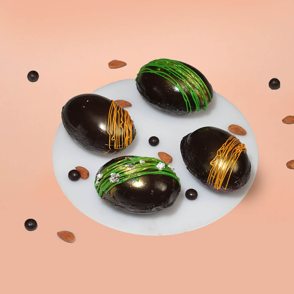 cake square Chocolate easter eggs