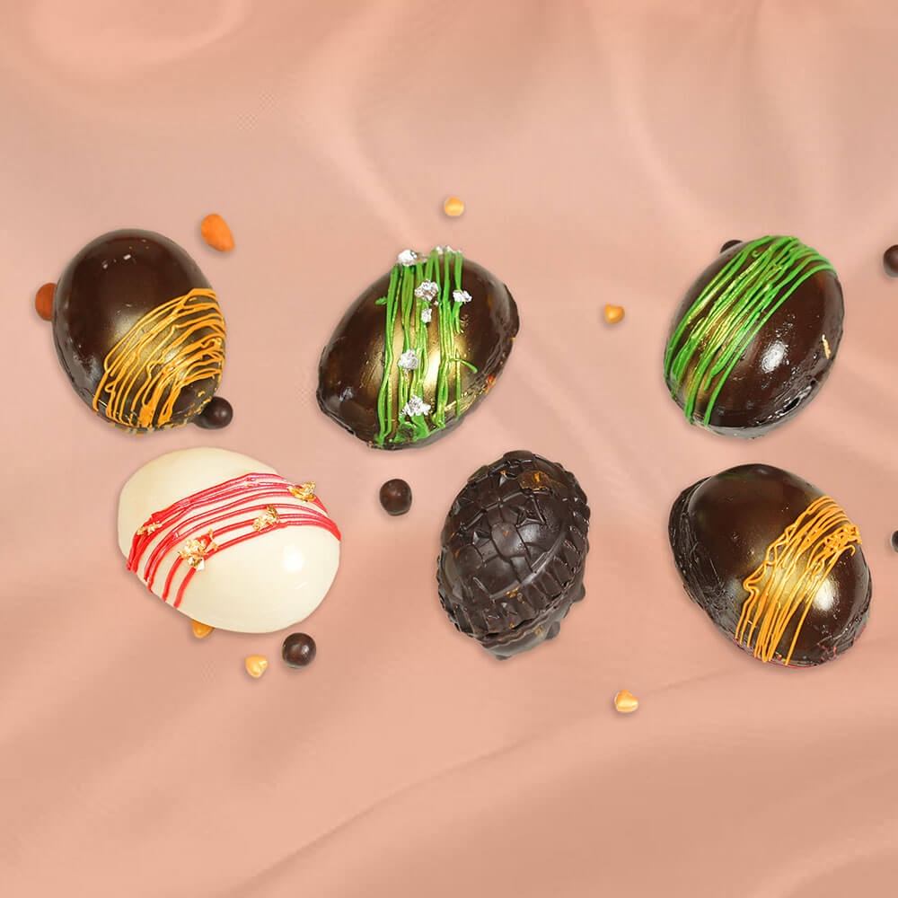 cake square Chocolate easter eggs
