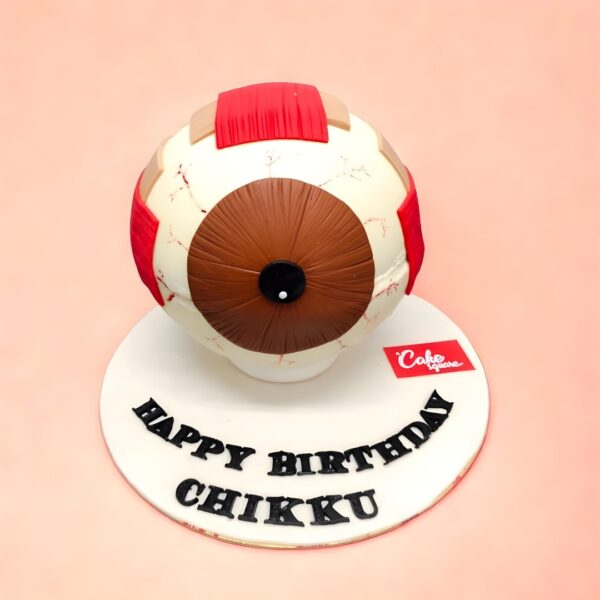 Eye theme pinata cake