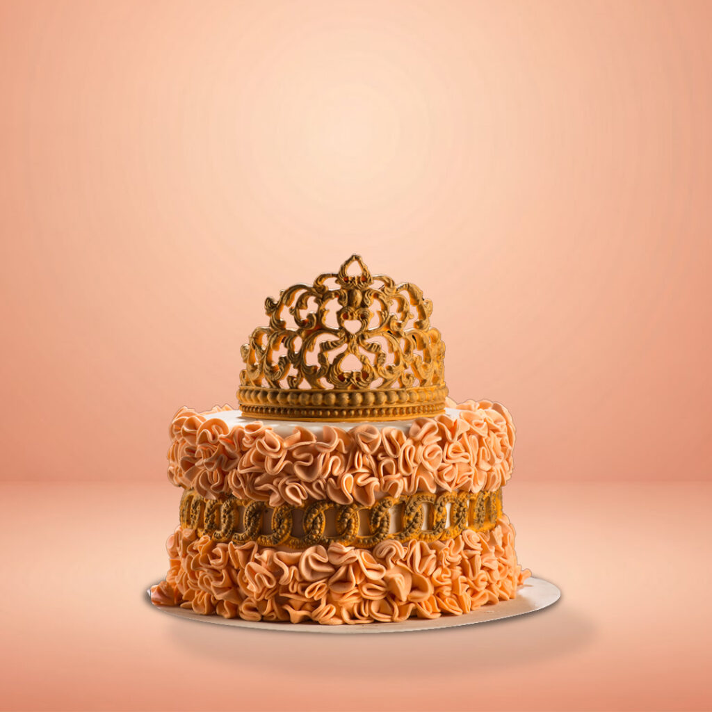 Golden crown women's birthday cake, Crown birthday cake for women,Queen theme birthday cake, Royal birthday cake design, Luxury cakes for women, Designer cakes in Chennai, Best birthday cakes for her, Customised birthday cakes Chennai, Elegant birthday cake for ladies, Premium cake for wife or mom, Order birthday cake online Chennai, Women’s themed birthday cakes, Gold crown cake design, Royal themed birthday cakes Chennai, Birthday cake for elegant woman, Top birthday cake shops in Chennai,Girls birthday cake design Chennai, best cake shops in Chennai, Top 10 cake shops in chennai, customised birthday cakes near me, cake square