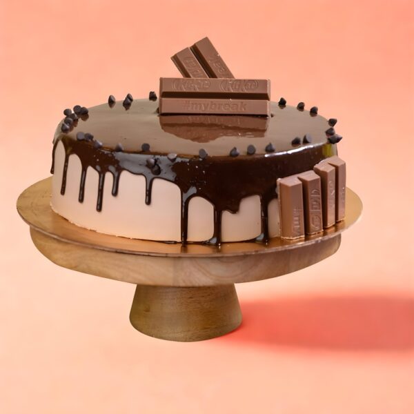 KitKat Chocolate Birthday Cake, Cake Square