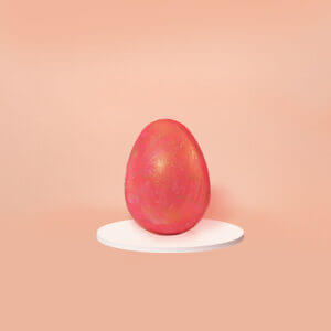 cake square easter eggs