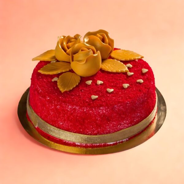 Red Velvet Birthday Cake, Cake Square