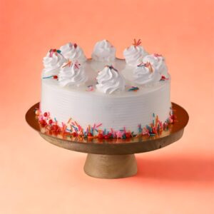 Vanilla Birthday Cake, Cake Square
