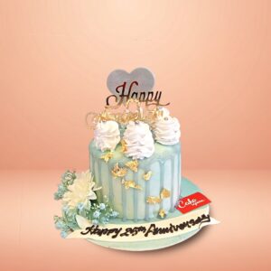 Wedding anniversary cakes, cake square