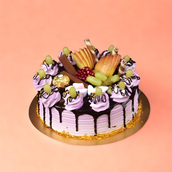 Forest fruit cake, cake square