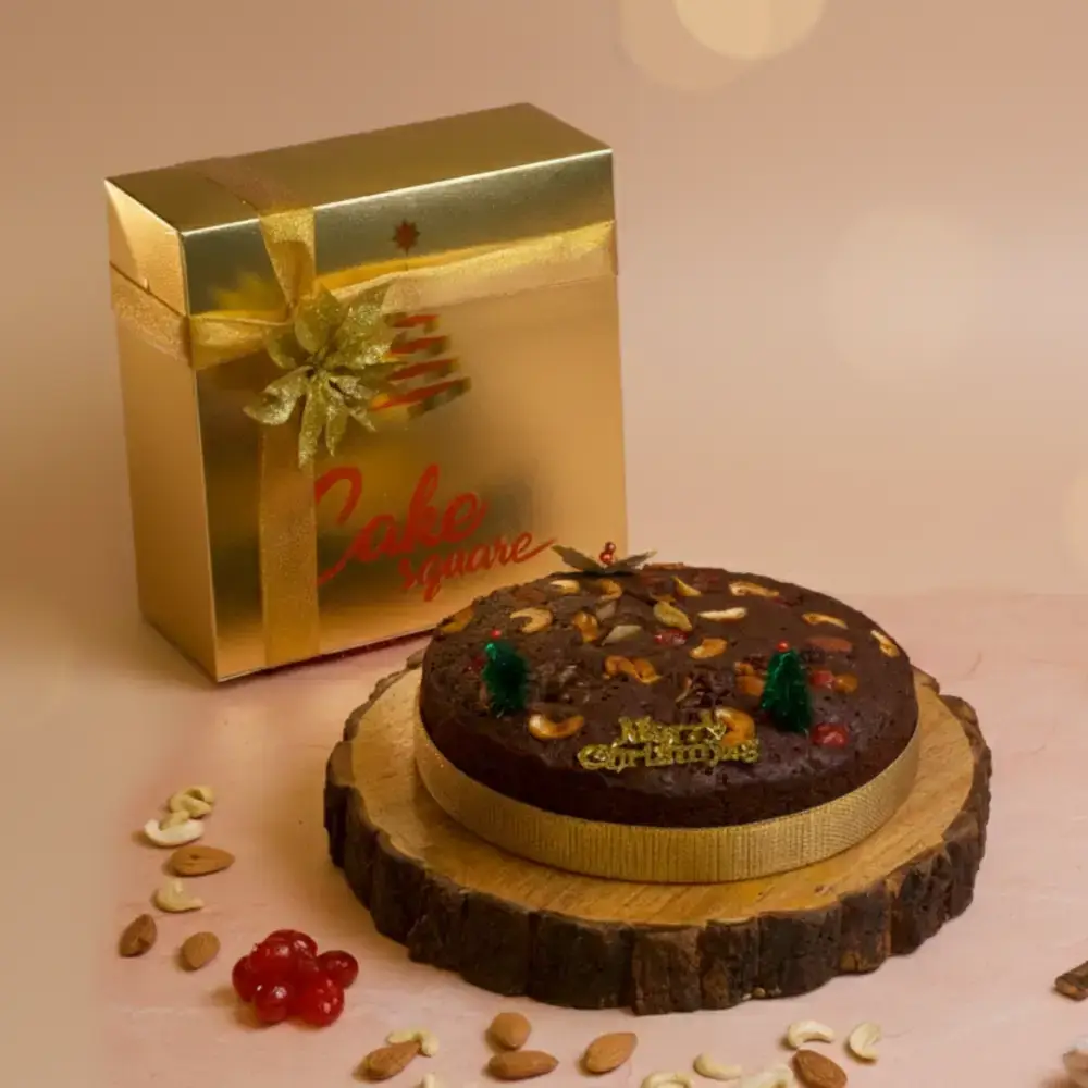 christmas plum cake box Chennai premium festive cake