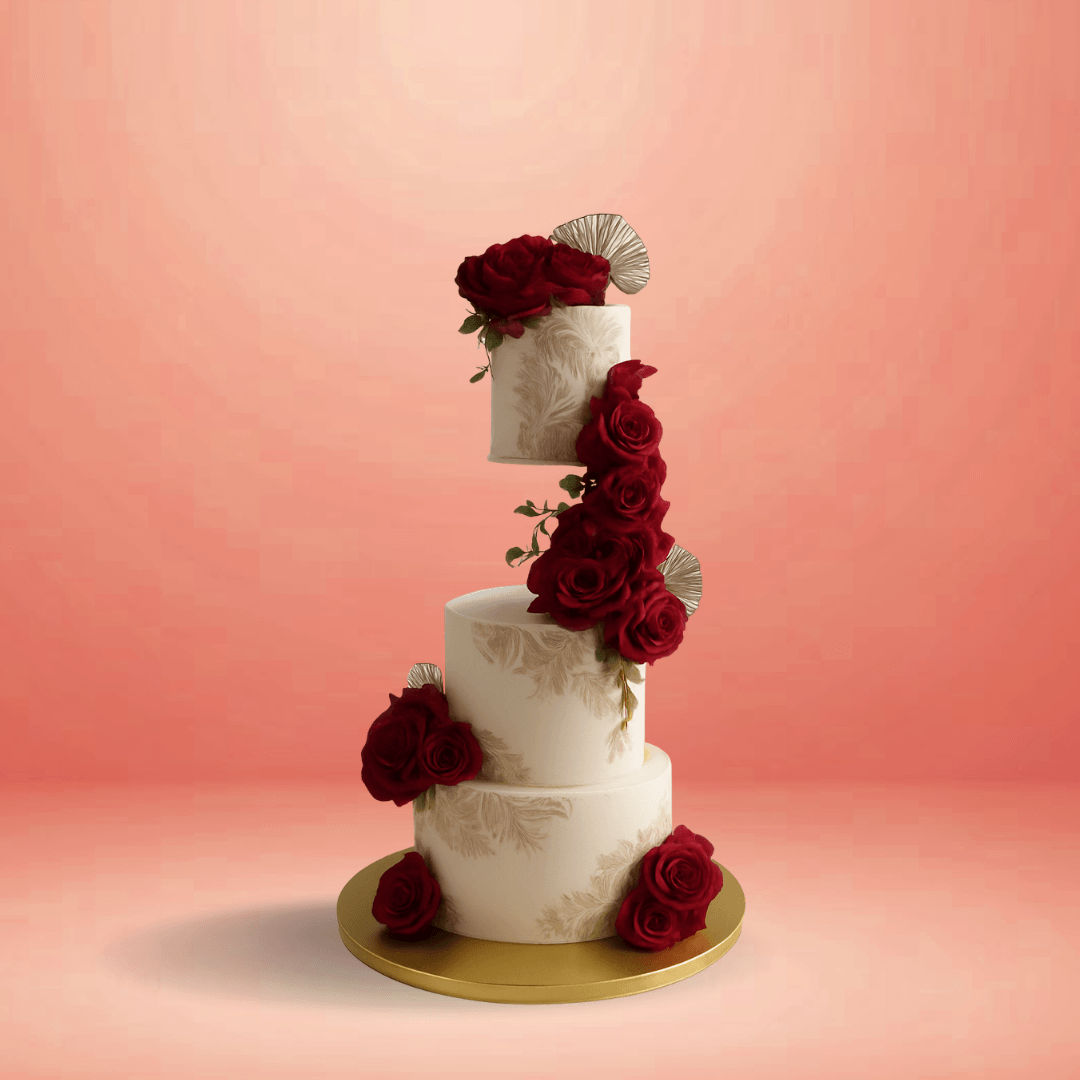 Anti Gravity Customised Wedding Cake, Anti gravity wedding cake Chennai, Floating wedding cake Chennai, Customised wedding cake Chennai, Designer wedding cakes Chennai, Unique wedding cake ideas, 3 tier wedding cake Chennai, Luxury wedding cakes near me, Premium wedding cake shop Chennai, Modern wedding cake designs Wedding cake delivery Chennai